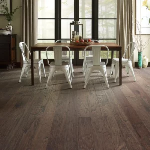 Hardwood in a dining room | Price Flooring
